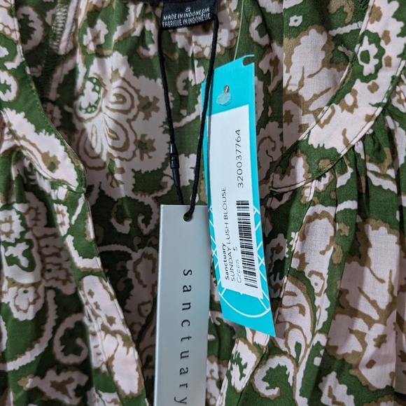 🌸 Sanctuary Sunday Lush Blouse Size S NWT STITCH FIX - Picture 5 of 12